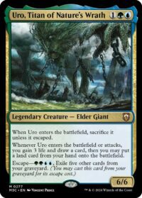 Uro, Titan of Nature's Wrath (Ripple Foil) - #277 - Mythic - Inglés
