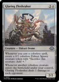 Glaring fleshraker (Ripple Foil) - #507 - Uncommon - Inglés