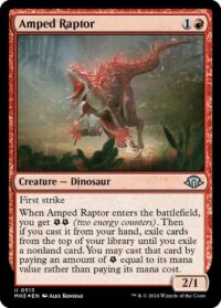 Amped Raptor (Ripple Foil) - #513 - Uncommon - Inglés