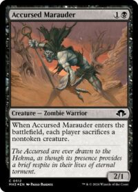 Accursed Marauder (Ripple Foil) - #512 - Common - Inglés
