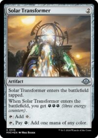 Solar Transformer (Ripple Foil) - #519 - Uncommon - Inglés