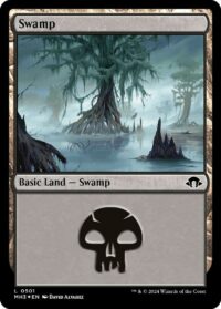 Swamp (Ripple Foil) - #501 - Land - Inglés