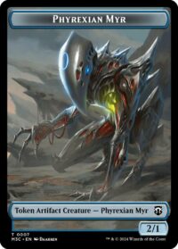 Phyrexian Myr (Ripple Foil)  // Servo Double-Sided Token - #7 // 33 - Token - Inglés
