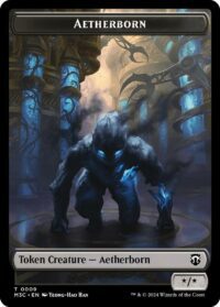 Aetherborn (Ripple Foil) // Servo Double-Sided Token - #9 // 33 - Token - Inglés