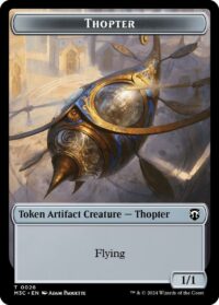 Thopter (Ripple Foil) // Copy Double-Sided Token - #26 // 1 - Token - Inglés