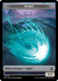 Spirit (Ripple Foil) // Eldrazi Double-Sided Token - #5 // 1 - Token - Inglés