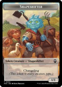 Shapeshifter (0004) (Ripple Foil) // Copy Double-Sided Token - #4 // 1 - Token - Inglés