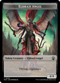 Eldrazi Angel (Ripple Foil) // Copy Double-Sided Token - #2 // 1 - Token - Inglés