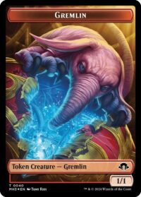Gremlin (Ripple Foil) // Copy Double-Sided Token - #40 // 1 - Token - Inglés