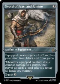 Sword of Feast and Famine (Foil Etched) - Mythic - #261 - Inglés (AC)