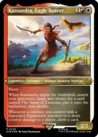 Kassandra, Eagle Bearer (Foil Etched) - Mythic - #240 - Inglés (AC)