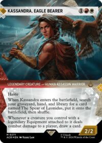 Kassandra, Eagle Bearer (Showcase) (Textured Foil) - Mythic - #271 - Inglés (AC)