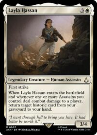 Layla Hassan (Foil) - Rare - #7 - Inglés (AC)