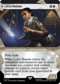 Layla Hassan (Showcase) (Foil) - Rare - #127 - Inglés (AC)