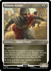 Templar Knight (Foil Etched) - Uncommon - #183 - Inglés (AC)