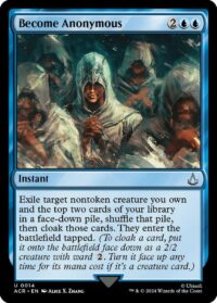 Become Anonymous (Foil) - Uncommon - #14 - Inglés (AC)