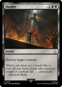 Murder (Foil) - Uncommon - #92 - Inglés (AC)