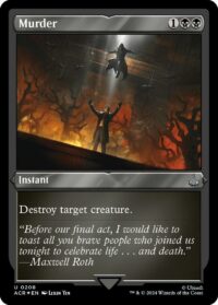 Murder (Foil Etched) - Uncommon - #208 - Inglés (AC)