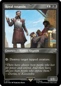 Royal Assassin (Foil Etched) - Rare - #213 - Inglés (AC)
