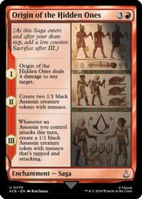 Origin of the Hidden Ones - Uncommon - #36 - Inglés (AC)