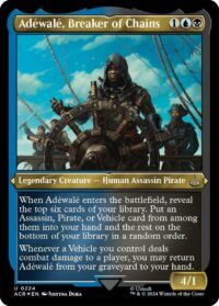 Adewale, Breaker of Chains (Foil Etched) - Uncommon - #224 - Inglés (AC)