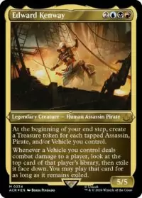 Edward Kenway (Foil Etched) - Mythic - #234 - Inglés (AC)