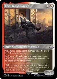 Ezio, Brash Novice (Foil Etched) - Uncommon - #236 - Inglés (AC)
