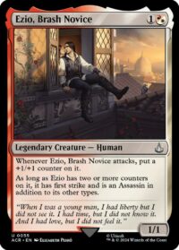Ezio, Brash Novice (Foil) - Uncommon - #55 - Inglés (AC)