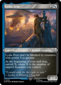 Lydia Frye (Foil Etched) - Uncommon - #241 - Inglés (AC)