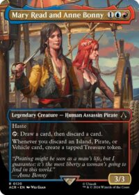 Mary Read and Anne Bonny (Borderless) - Rare - #120 - Inglés (AC)