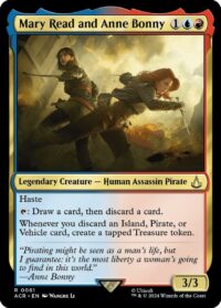 Mary Read and Anne Bonny (Foil) - Rare - #61 - Inglés (AC)