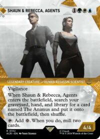 Shaun & Rebecca, Agents (Showcase) - Rare - #152 - Inglés (AC)