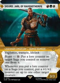 Sigurd, Jarl of Ravensthorpe (Showcase) (Foil) - Rare - #154 - Inglés (AC)