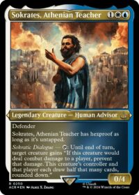 Sokrates, Athenian Teacher (Foil Etched) - Rare - #250 - Inglés (AC)