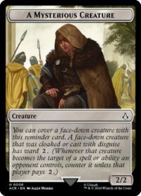 A Mysterious Creature - Token - #8 - Inglés (AC)