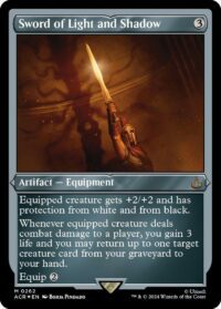 Sword of Light and Shadow (Foil Etched) - Mythic - #262 - Inglés (AC)