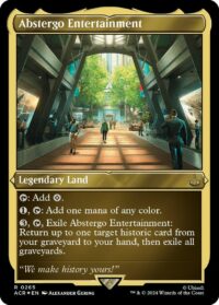 Abstergo Entertainment (Foil Etched) - Rare - #265 - Inglés (AC)