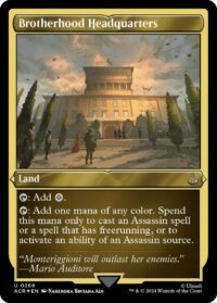 Brotherhood Headquarters (Foil Etched) - Uncommon - #266 - Inglés (AC)