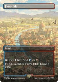 Fiery Islet (Borderless) - Rare - #112 - Inglés (AC)