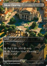 Silent Clearing (Borderless) (Foil) - Rare - #115 - Inglés (AC)