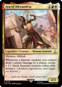 Aya of Alexandria (Foil) - Rare - #48 - Inglés (AC)