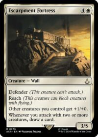 Escarpment Fortress - Rare - #278 - Inglés (AC)