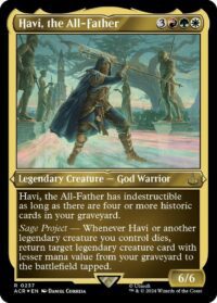 Havi, the All-Father (Foil Etched) - Rare - #237 - Inglés (AC)