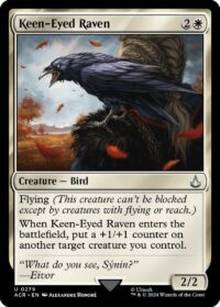 Keen-Eyed Raven - Uncommon - #279 - Inglés (AC)