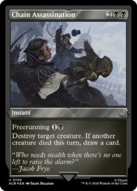 Chain Assassination (Foil Etched) - Uncommon - #199 - Inglés (AC)
