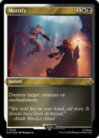 Mortify (Foil Etched) - Uncommon - #243 - Inglés (AC)