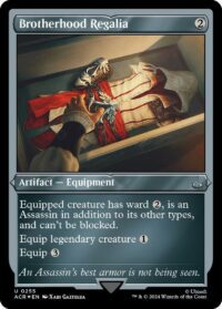 Brotherhood Regalia (Foil Etched) - Uncommon - #255 - Inglés (AC)