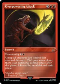Overpowering Attack (Foil Etched) - Uncommon - #218 - Inglés (AC)