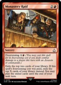 Monastery Raid (Foil) - Uncommon - #35 - Inglés (AC)