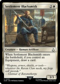 Settlement Blacksmith - Uncommon - #280 - Inglés (AC)